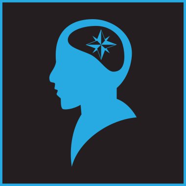 man simgesi vektör illüstrasyonu