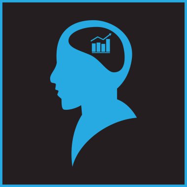 man simgesi vektör illüstrasyonu