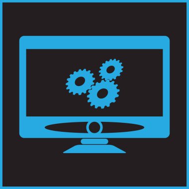 Bir koyu arka plan vignette düz izlemek. Eps10