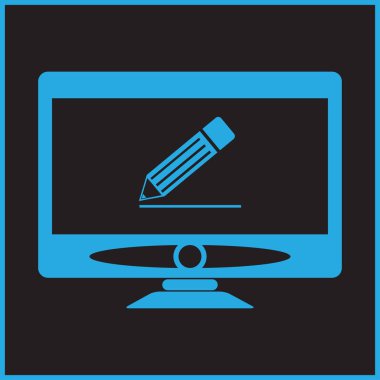 Bir koyu arka plan vignette düz izlemek. Eps10