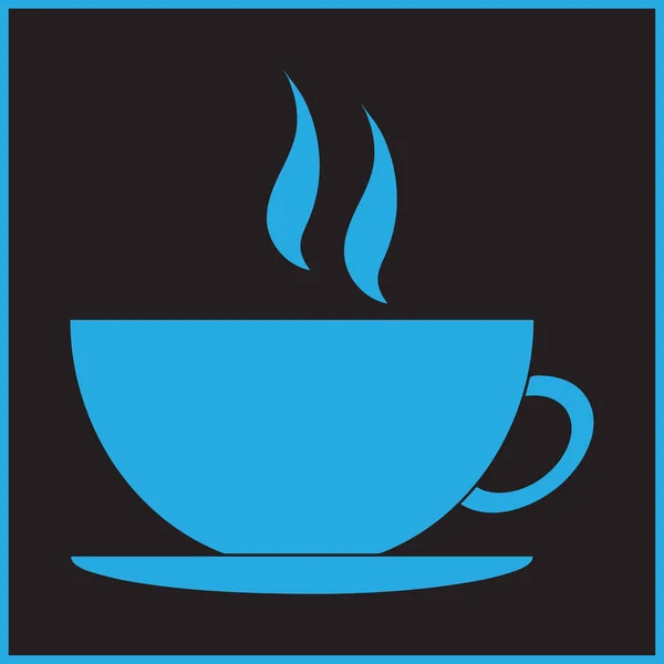 Εικονογράφηση διάνυσμα σκίτσο - Κύπελλο του καφέ — Διανυσματικό Αρχείο