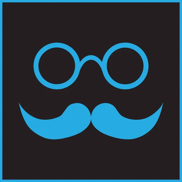 Brille web icon eps 10 — Stockvektor