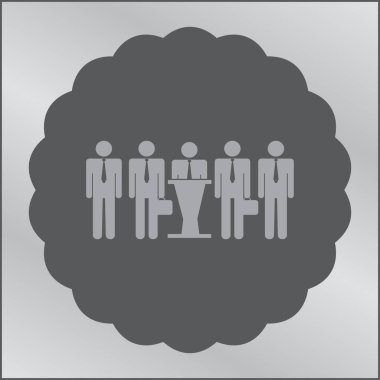 man simgesi vektör illüstrasyonu