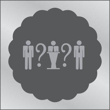 man simgesi vektör illüstrasyonu