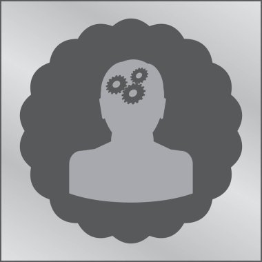 man simgesi vektör illüstrasyonu