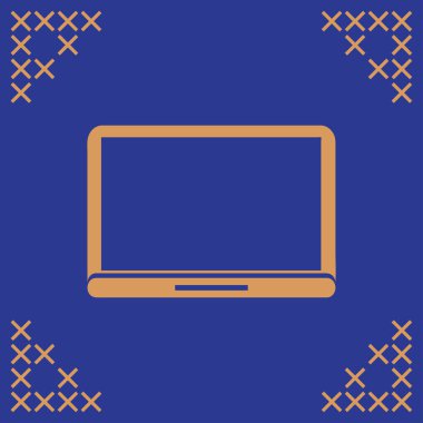 Bu resim, izole edilmiş bir bilgisayar monitörünü temsil eden bir vektör dosyasıdır.