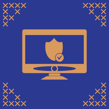 Bu resim, izole edilmiş bir bilgisayar monitörünü temsil eden bir vektör dosyasıdır.