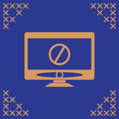 Bu resim, izole edilmiş bir bilgisayar monitörünü temsil eden bir vektör dosyasıdır.