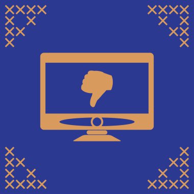 Bu resim, izole edilmiş bir bilgisayar monitörünü temsil eden bir vektör dosyasıdır.