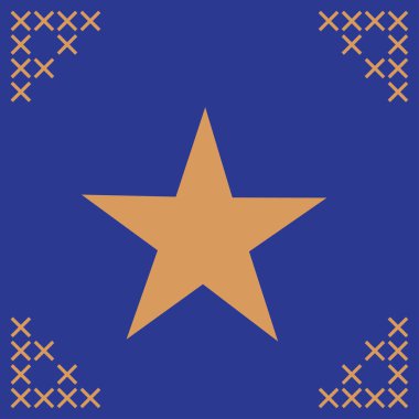 Yıldız izole düz Web telefon simgesi