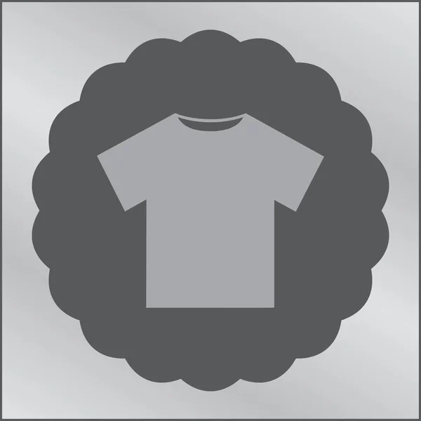 T-shirt web Icon Vector. — Stockvector