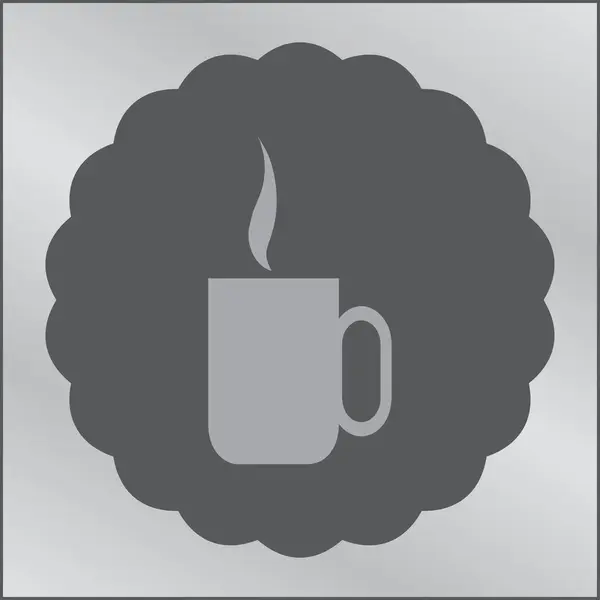 Kaffeetasse Symbol Vektor Illustration — Stockvektor