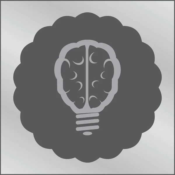 Creative Idea Icon Vector Illustration — Stock Vector