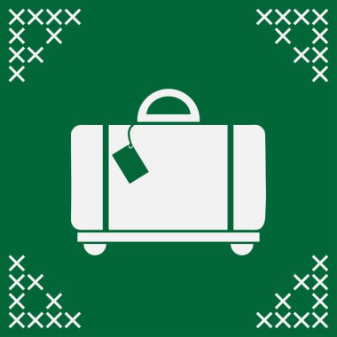 Bagaj vektör web simgesi