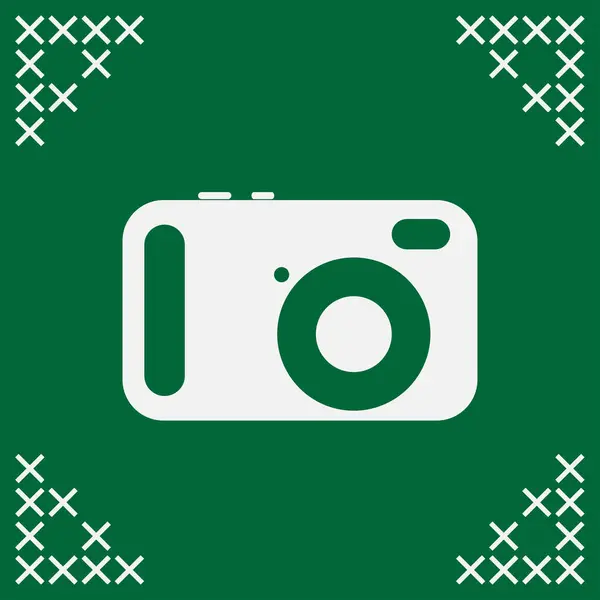 Cinema camera icon. Web icon of camcorder — Stock Vector