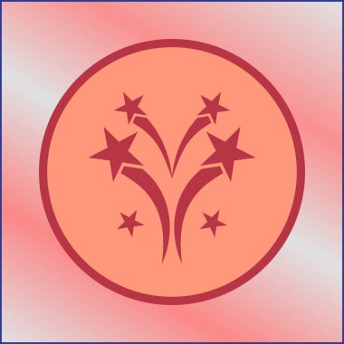 düz havai fişek web simgesi