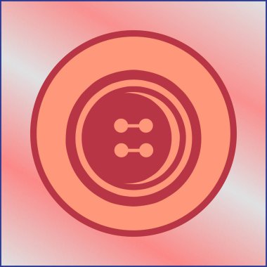 Dikiş düğme web simgesi