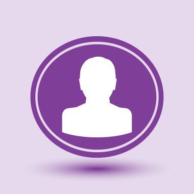 Ekibimizi insan kafası. vektör simgesi