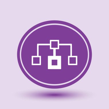 Infographic tasarım şeması şablonu.