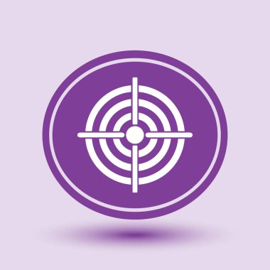 Hedef web simge vektör