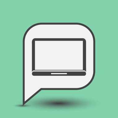 Dizüstü bilgisayar kutsal kişilerin resmi web çizimi