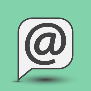 E-posta işareti web simgesi