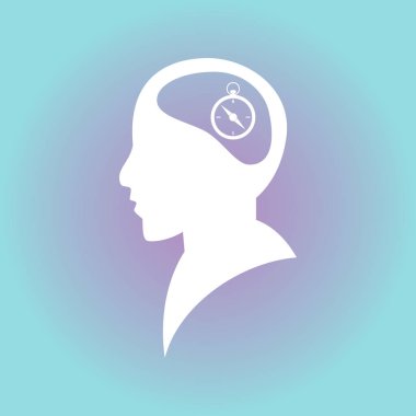 Ekibimizi insan kafası. vektör simgesi