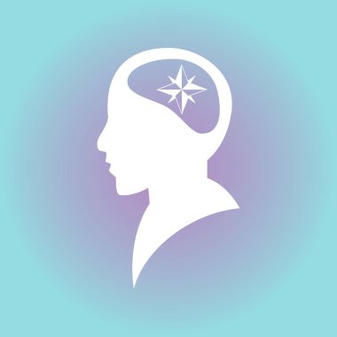 Ekibimizi insan kafası. vektör simgesi