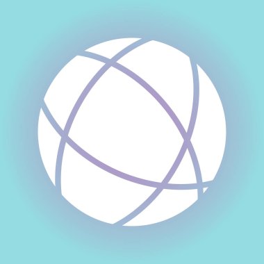 World Wide Web. Vektör simgesi