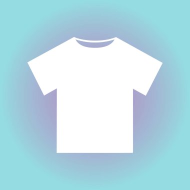 T-shirt web simge vektör.