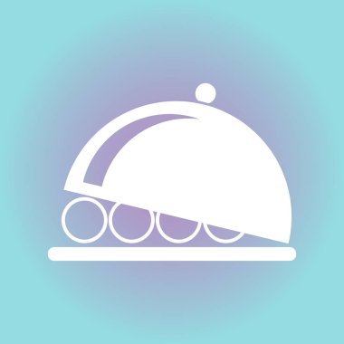 Yemek tabağı hizmet işareti