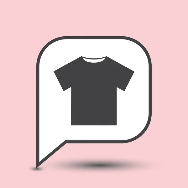 T-shirt web Icon Vector. — Stock Vector