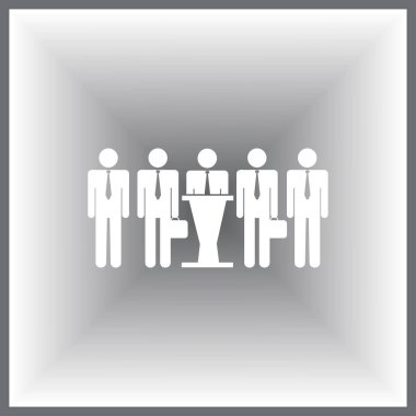 insanlar vektör web simgesi