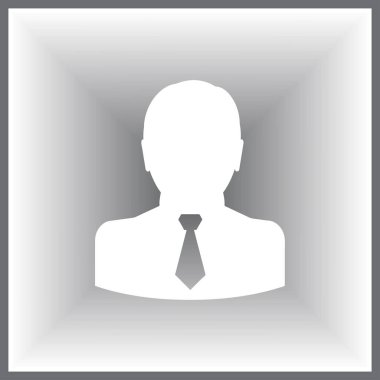 Adam simge vektör. Web Tasarım