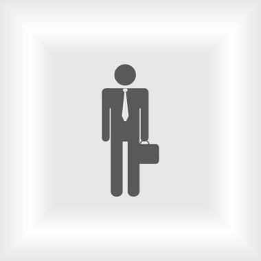 Adam simge vektör. Web Tasarım