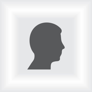 Adam web simge vektör