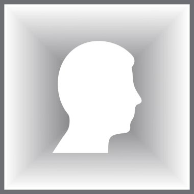 Adam web simge vektör