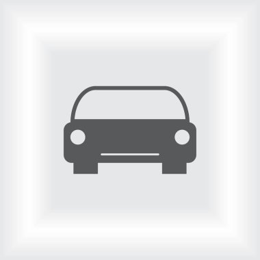 vektör araba web simgesi