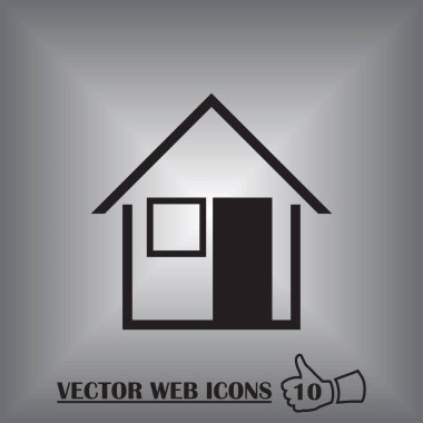 House vektör web simgesi