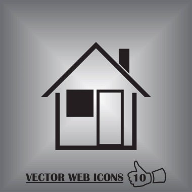 House vektör web simgesi