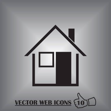 House vektör web simgesi