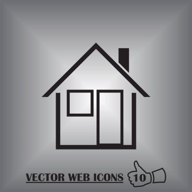 House vektör web simgesi