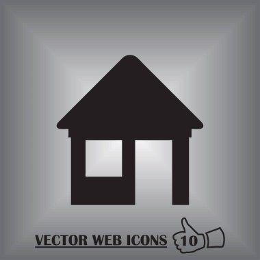 House vektör web simgesi