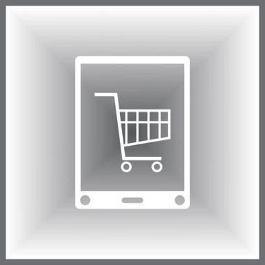 mükemmel detaylı modern akıllı telefon yalıtım vektör