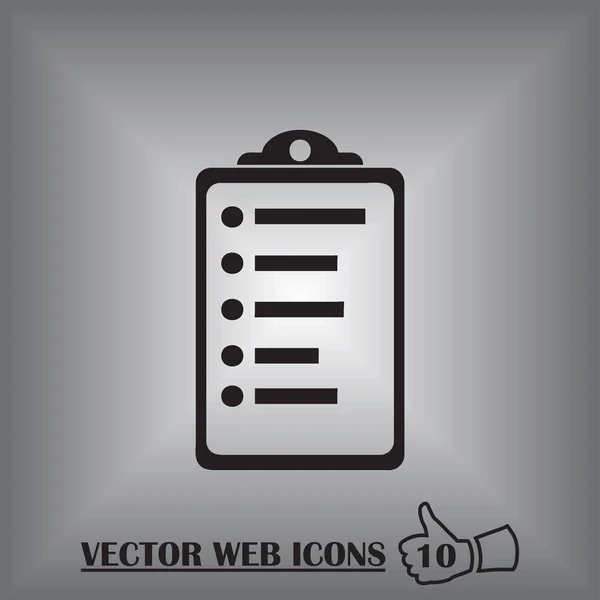 Documento diseño web Icono — Vector de stock