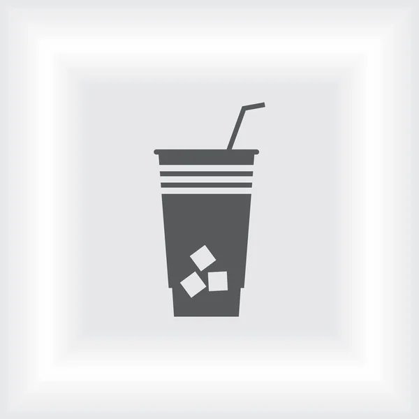 Cocktail Webdesign-Ikone — Stockvektor