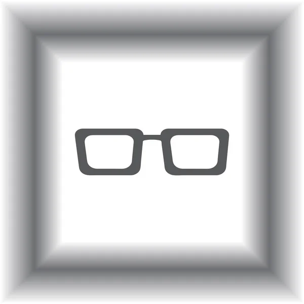 Icono de vector de gafas. Símbolo aislado simple EPS 10 — Archivo Imágenes Vectoriales