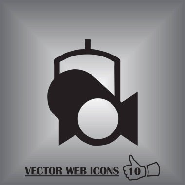 Spot web vektör simgesi