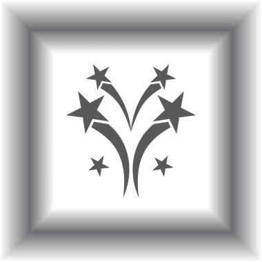 havai fişek arka plan, kutlama, parti ve yeni yıl olay için kullanmak olabilir. vektör çizim