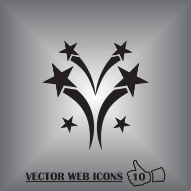 havai fişek arka plan, kutlama, parti ve yeni yıl olay için kullanmak olabilir. vektör çizim